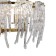 Lollipop 620 mm hanging chandelier, E14 200W