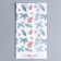 Pack Pack Pack, V-shaped bottom "New Year's Botanika", 20 x 11 x 4 cm, New Year