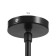 Orneo chandelier LED 24W 6000K black 30x30x30-60 cm