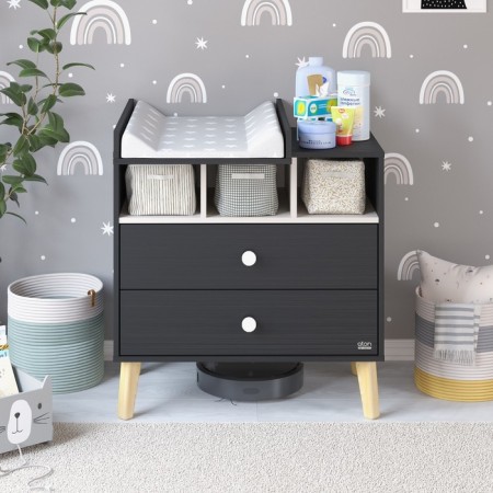 Gardenpower Benny, chipboard, 2 boxes, black/cashmere color