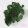 Serving share "Leaf", 17 × 12.5 × 3.9 cm, green color