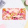 Money envelope "Universal" purple flowers, 16x8 cm