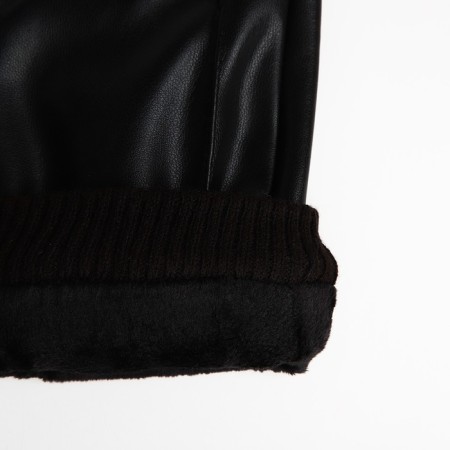 Gloves male, dimensionless, with insulation, black color-2