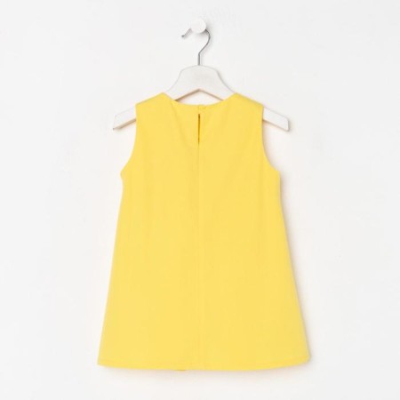 Children's dress with ruffles KAFTAN, p. 28 (86-92), yellow-8