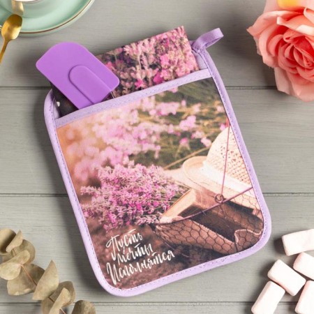 Gift set “Let the dreams come up” with a pocket-carman, a towel, a shoulder blade-1