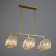 Gerda lamp 3he27 40W gold 78x31x33-90cm Bayerlux
