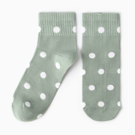 Women's socks Mini Trend, mint color, size 35-38 (23-25)