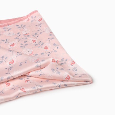 Women's scarf minku rr 70*70 cm, col. pink-1