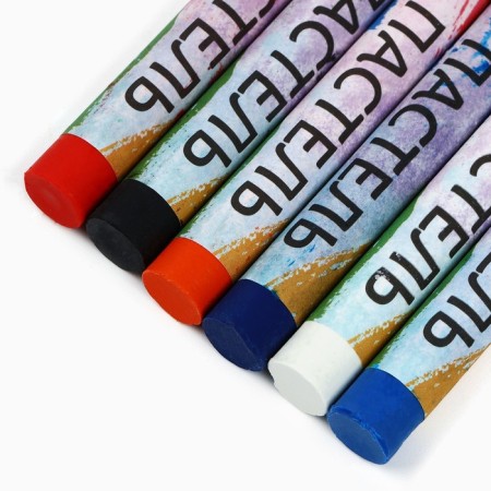 Рисование пастелью с мольбертом «Карпы в реке»-2