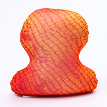 Antistress toy "Snake", orange-4