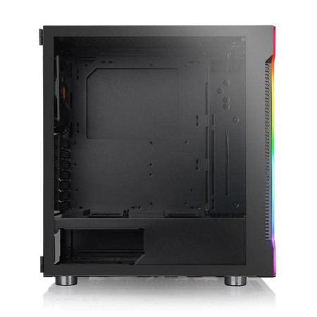 Thermaltake H200 TG RGB case, without PSU, ATX, MIDI-Tower, Black-2