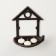 Souvenir cast iron stand "Bird at the house" 19.5x10.5x20 cm