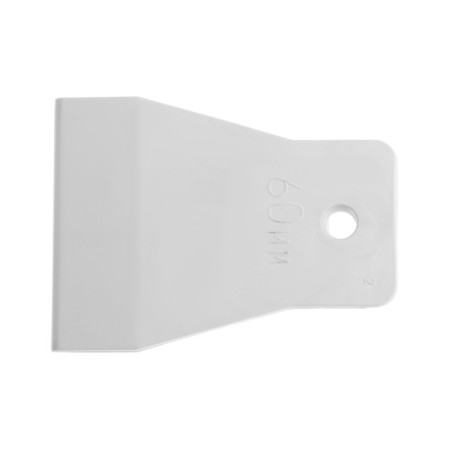 Rubber tundra spatula, 60 mm, white-1