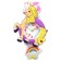 Watch is a beard, "pony", d-2 cm, strap silicone L-21 cm
