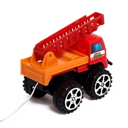 The Stroytechnics machine, at remote control, works from batteries, mix-3