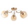 Armand chandelier 3x40W E27 Gold 52x52x20cm Ritter