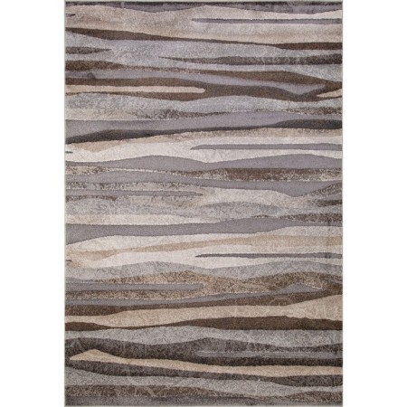 Rectangular carpet Merinos Ibiza, size 200x290 cm, color-grray color