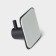 Self -adhesive hooks for the bathroom stalls Stölz, 4 pcs, black color