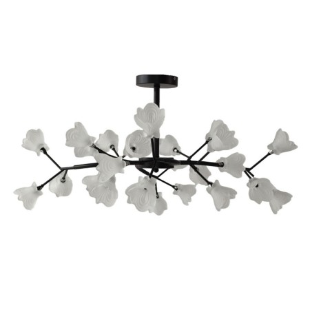 Lamp ceiling Economy light 11115/24BK WT, 24x3W, G4, 35x78x78 cm, black color black