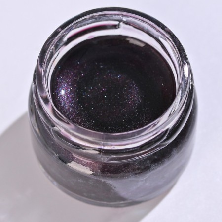 Glitter water -soluble Konfinetta "black" for decorating desserts, drinks, 5 g.-4