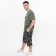 Male shorts, white/green camouflage, rr 50