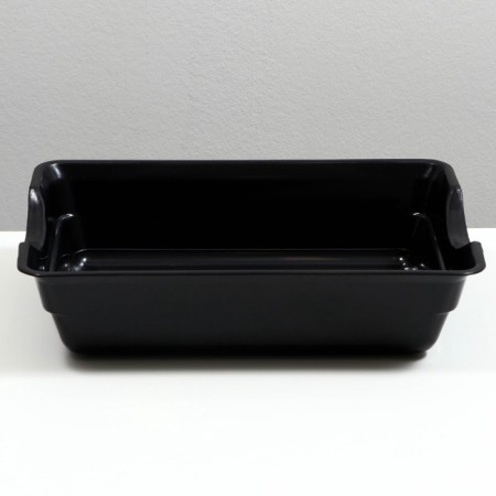 Deep toilet without a mesh 36 x 26 x 9 cm, black-2