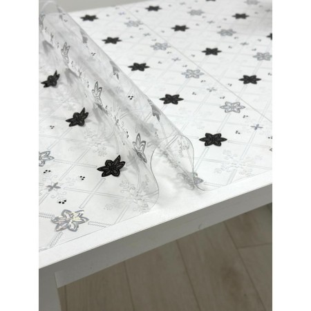 The adhesive transparent "hyacinths" Joy Home, 20x0.8 m, thickness 0.6 mm-3