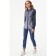 Female shirt, size 42, blue, blue color