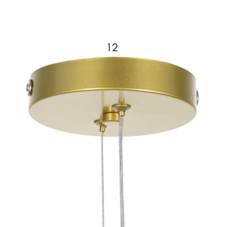 Light "Bird" LED 12W 3000-6000K gold 5x30x5cm-7