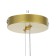 Light "Bird" LED 12W 3000-6000K gold 5x30x5cm