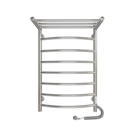 Electric towel "Sanprise" Classic P8, 500x800 mm, shelf, left/right, chrome