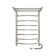 Electric towel "Sanprise" Classic P8, 500x800 mm, shelf, left/right, chrome