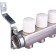 Aqualink Collector Group, 1 "X3/4", 11 outputs, with consumables, stainless steel