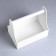 Kashpo wooden 20 × 12.5 × 20 cm stella mono, with a handle, white give beautifully
