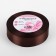 Satin tape, 25 mm × 23 ± 1 m, color Gorky chocolate No. M496