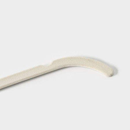 Hangers - shoulders for the clothes of the share, 42 × 22 cm, 5 pcs, white color-3