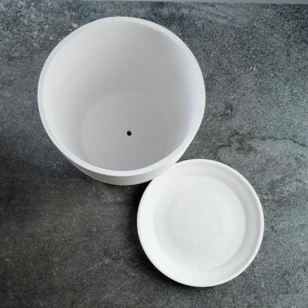 Flower pot 4 l prestige white # 1-2