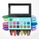 ART-VISAGE EXETIC Universe Palette, 18 tones