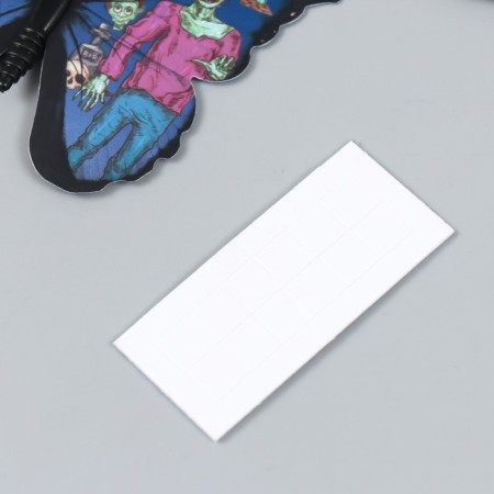 Magnet Plastic "Butterfly. Halloween" set 12 pcs mix 10 cm-3