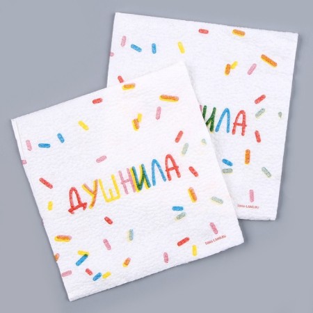 Napkins single -layer “stuffy”, 24 × 24 cm, in a set of 20 pcs.-5