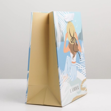Gift laminated vertical, packaging, “love”, MS 18 x 23 x 10 cm-2