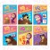 IQ blocknotes set, 6 pcs. 20 pages, 12 × 17 cm, Masha and the bear
