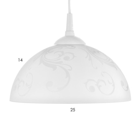 Lamp Bayerlux cap "Andri" 1 lamp E27 40W d.250-3