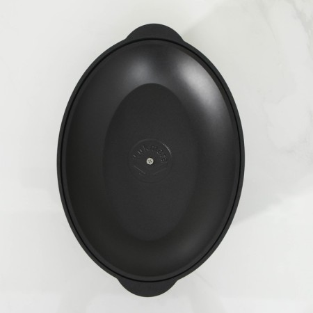 Badgee "Tradition", 4 l, aluminum cover, anti -stick coating, black color-1