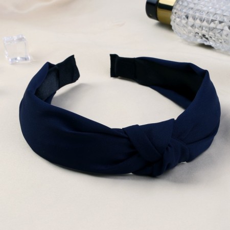 Hair cap "Coquet" 3 cm, blue