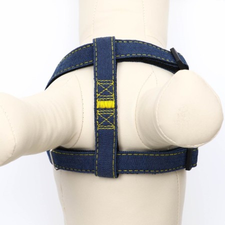 Shleka "Jeans", black lining, width 2 cm, Osh 45-70 cm, og 45-70 cm-4