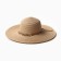 Women's hat minku, light brown color, rr 58