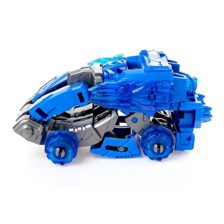 Robot "Clock", transforms into a robot and a machine, the color is blue-5