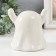 Ceramics "White Ghost" 11x10x10 cm Ceramics