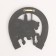 Suspended decor "Zhkova George the Victorious" steel with an echo